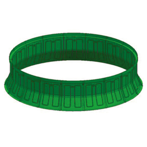 Tumpukan Kipas Cetakan Menara Pendingin Air FRP