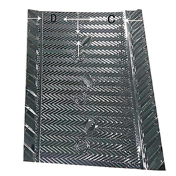 रॉयडेन कूलिंग टॉवर के लिए कूलिंग टॉवर पीवीसी फिल