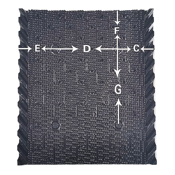  Pengisi Menara Pendingin Liangchi untuk Menara Pendingin Aliran Silang 